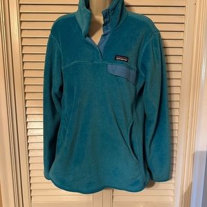 Patagonia size large soft ribbed fleece pullover
